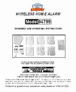 Harbor Freight Tools Home Security System 94799-page_pdf